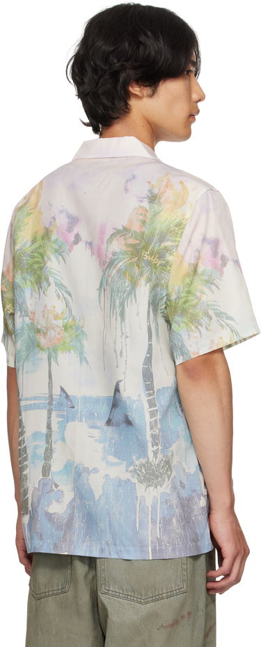 Košeľa Ksubi Ksubi Poolside Resort Shirt Biela | MPF25SH005, 2