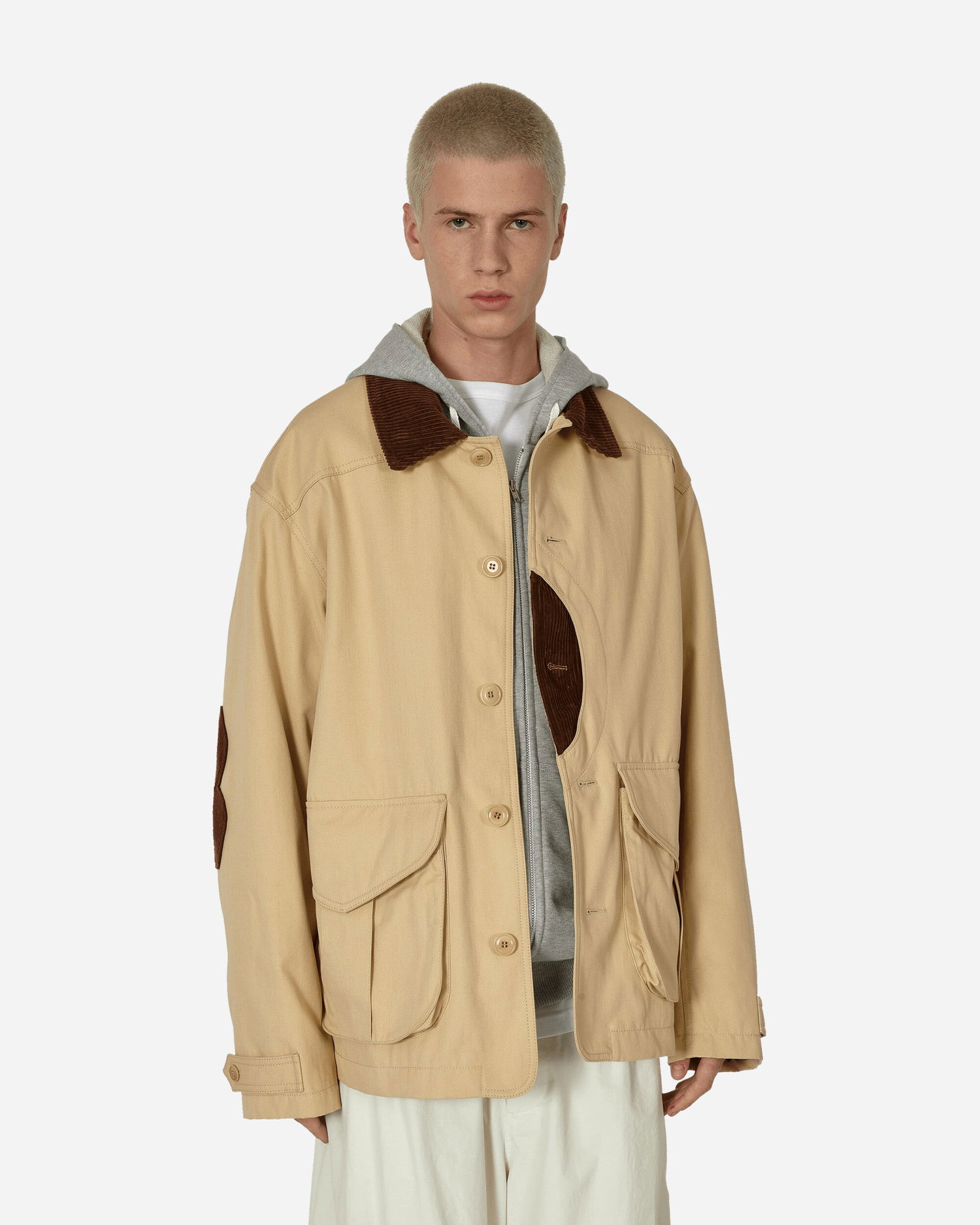 Bunda KENZO Tiger Patch Hunting Béžová | FD65VE2269OA 12, 0