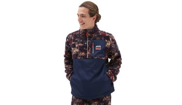 Bunda Vans Outdoor Club Quarter ZIP Jacket Rôznofarebný | VN00008FLKZ, 7