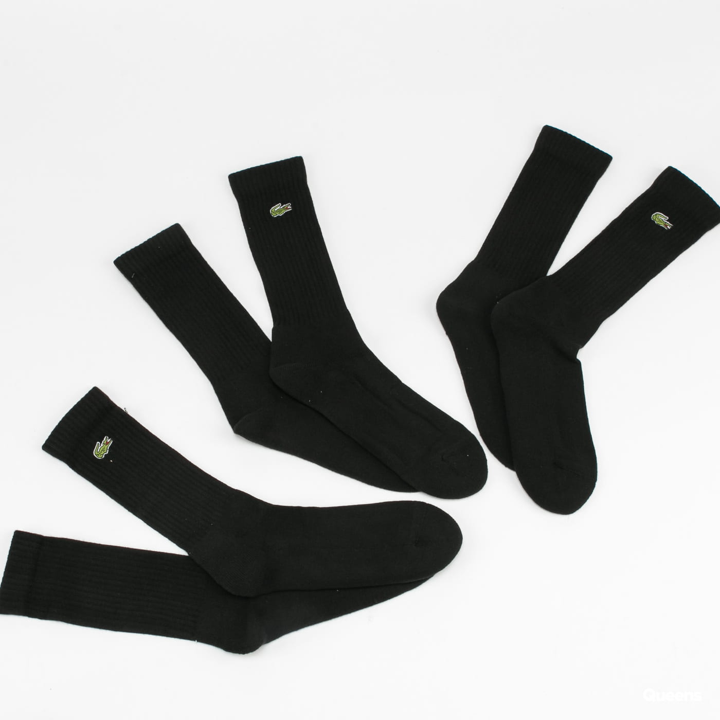 Ponožky Lacoste Crew Cut Socks Čierna | RA2099, 0
