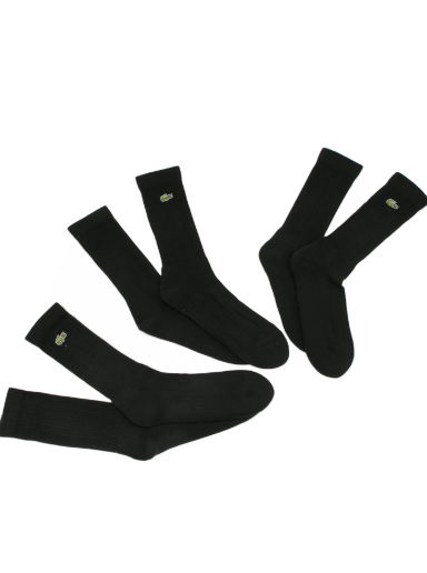 Ponožky Lacoste Crew Cut Socks Čierna | RA2099