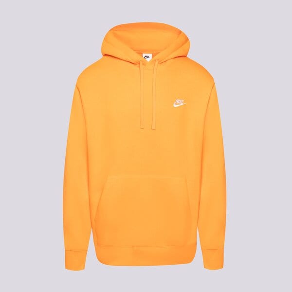 Mikina Nike Sportswear Club Fleece Pullover Hoodie Oranžová | BV2654-885, 0