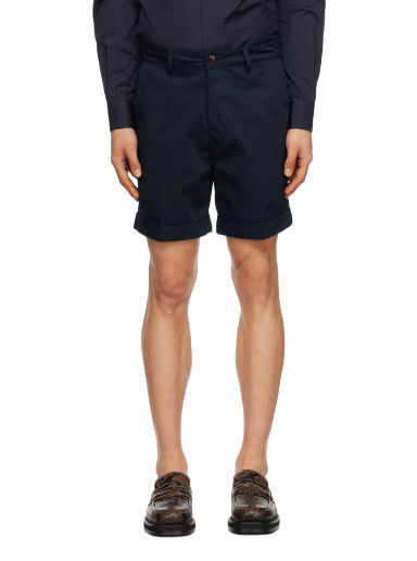 Šortky AMI Rolled Shorts Navy | HSO001.CO0020