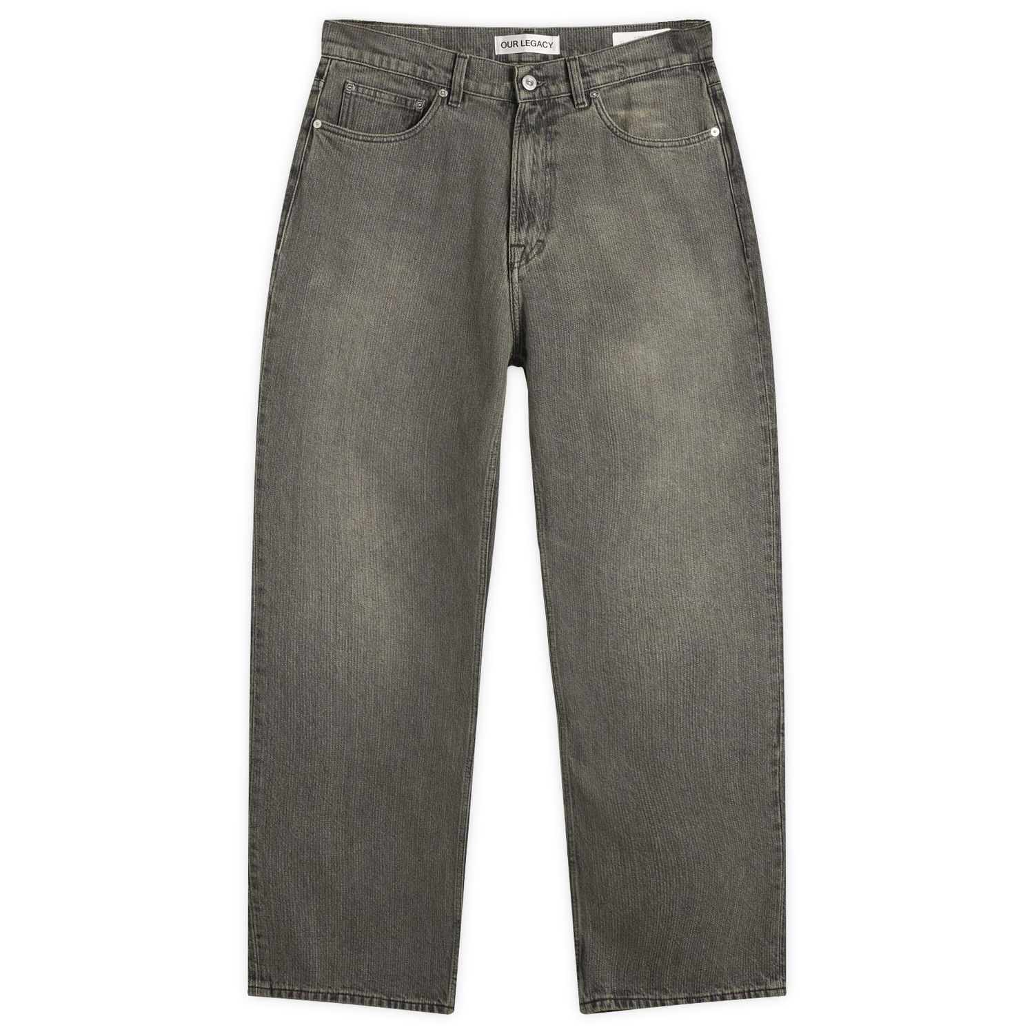 Džínsy OUR LEGACY Our Legacy Third Cut Jeans, Size 28" Šedá | M4255TA, 1