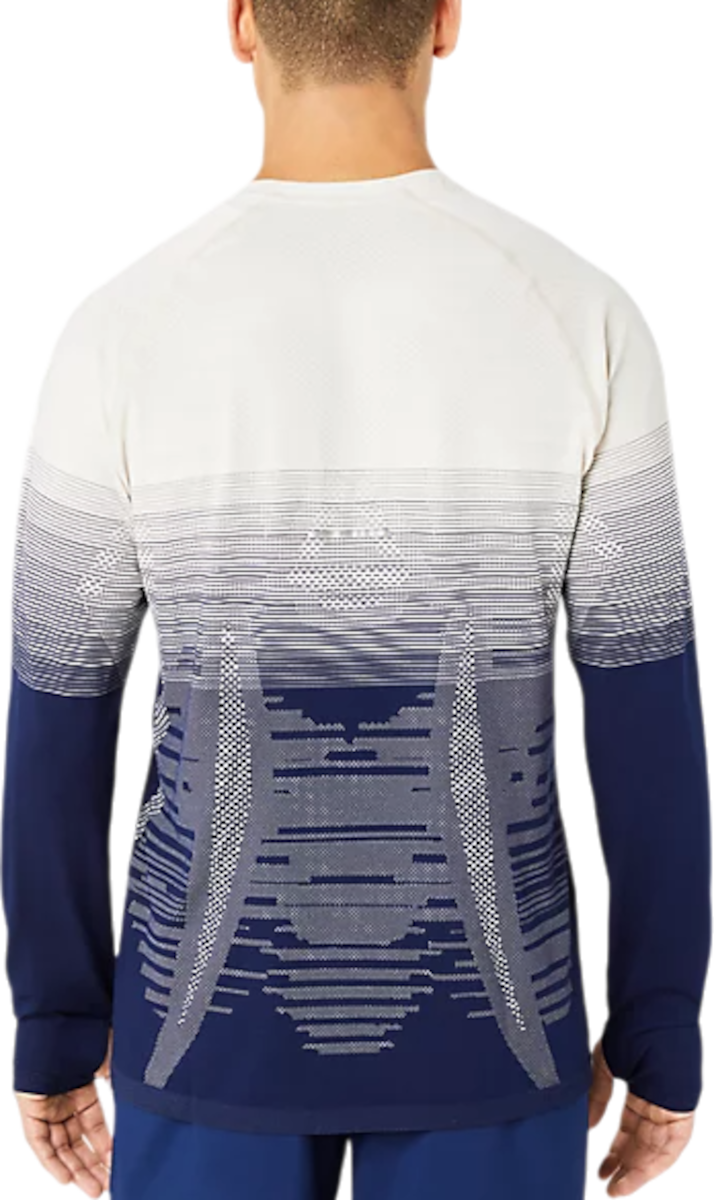 Tričko Asics Long Sleeve Running Shirt Modrá | 2011c394-200, 1