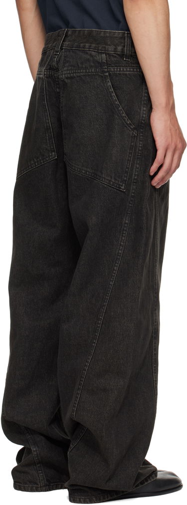 Džínsy Eckhaus Latta Eckhaus Latta Bend Jeans Čierna | 1225-EL-PF25-S, 2