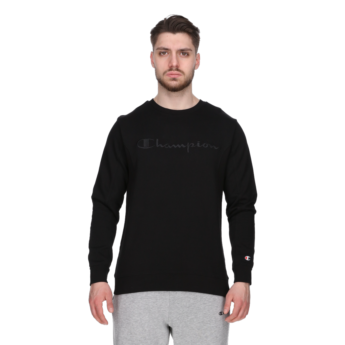Mikina Champion Crewneck Sweatshirt Čierna | 221528-KK001, 0