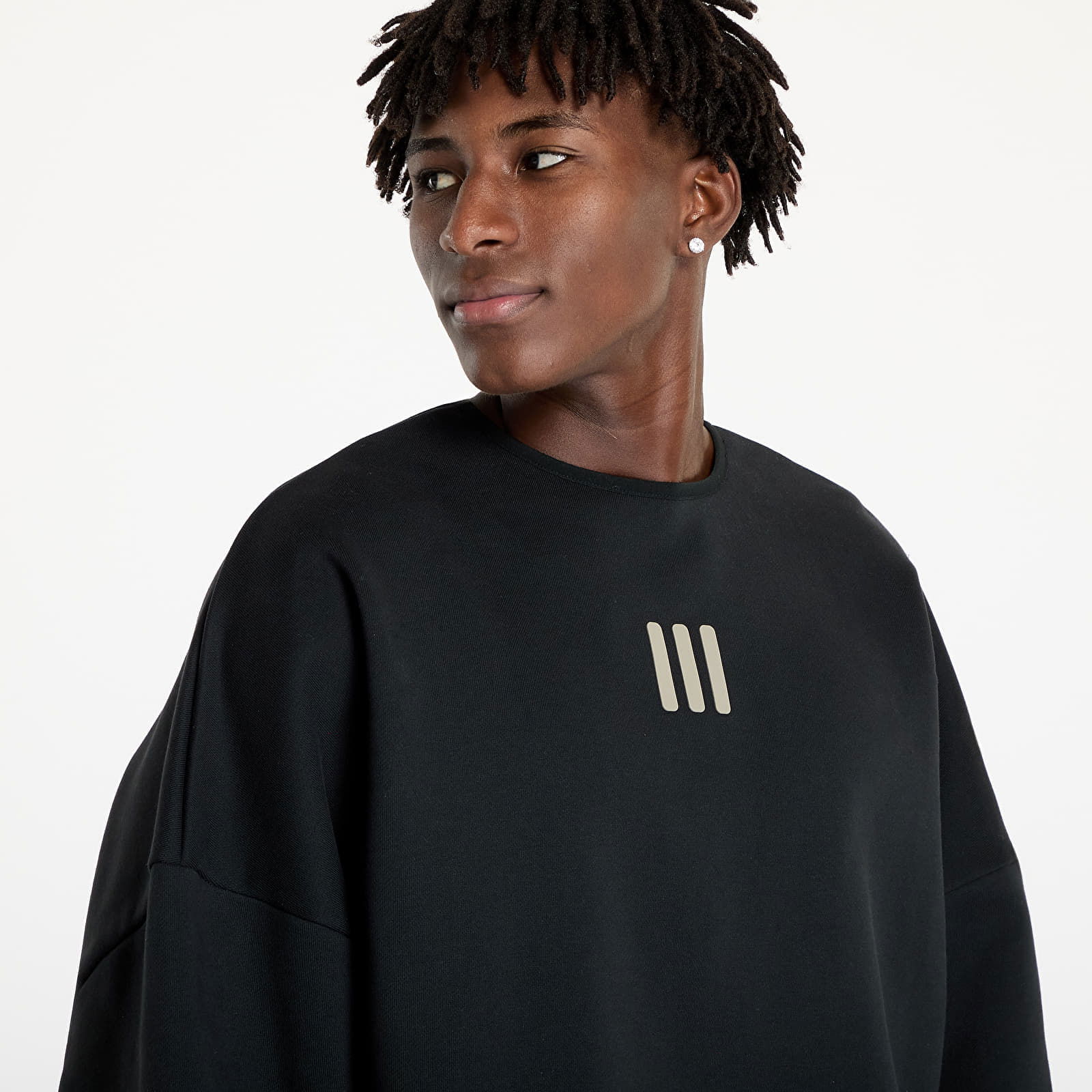 Fear Of God Athletics x Heavy Fleece Pullover Crew Neck Black