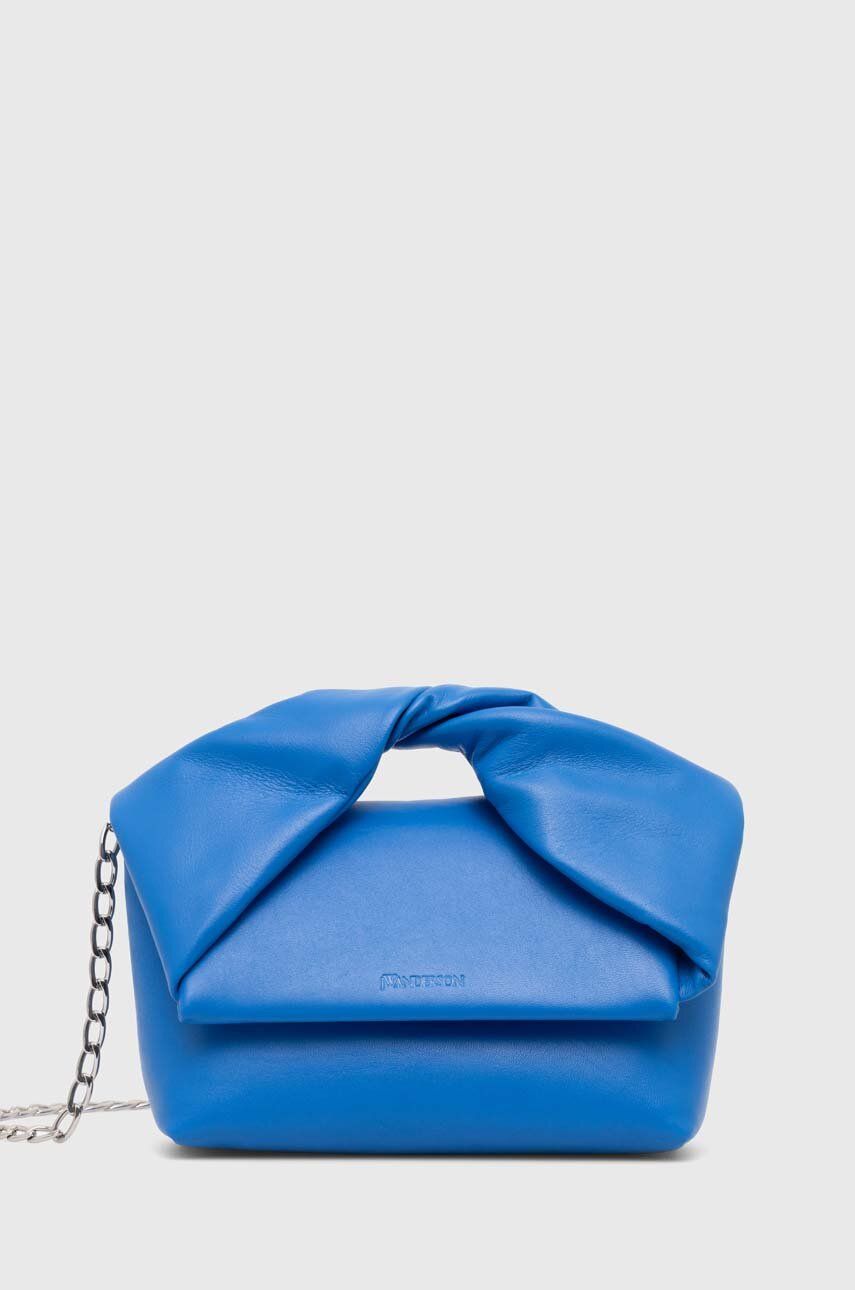 Kabelka JW Anderson Midi Twister Bag Modrá | HB0595.LA0315.830, 0