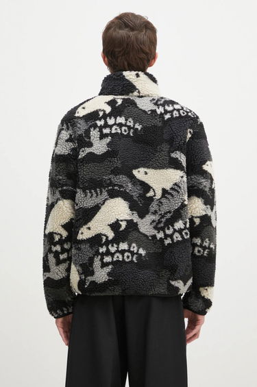 Mikina Human Made Animal Print Fleece Jacket Čierna | HM28JK038, 2