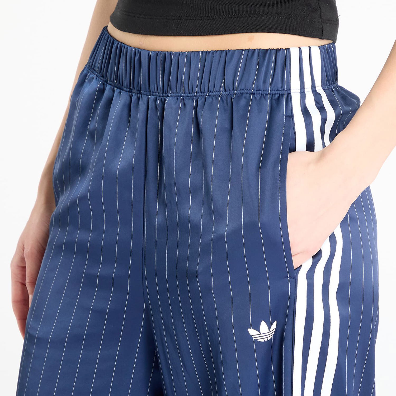 Nohavice adidas Originals adidas Originals Wide Leg Joggers Modrá | KD2296, 1