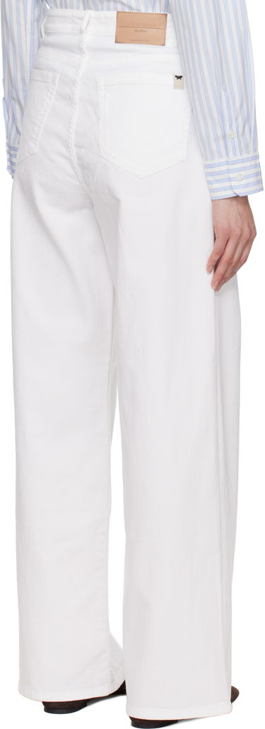 Džínsy Max Mara Weekend Max Mara Medina Wide-Leg Jeans Biela | 2515131011600, 2