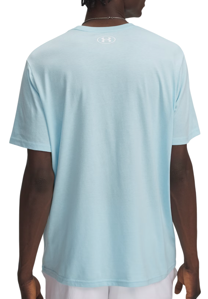 Tričko Under Armour Sportstyle Left Chest Short Sleeve T-Shirt Tyrkysová | 1326799-494, 1