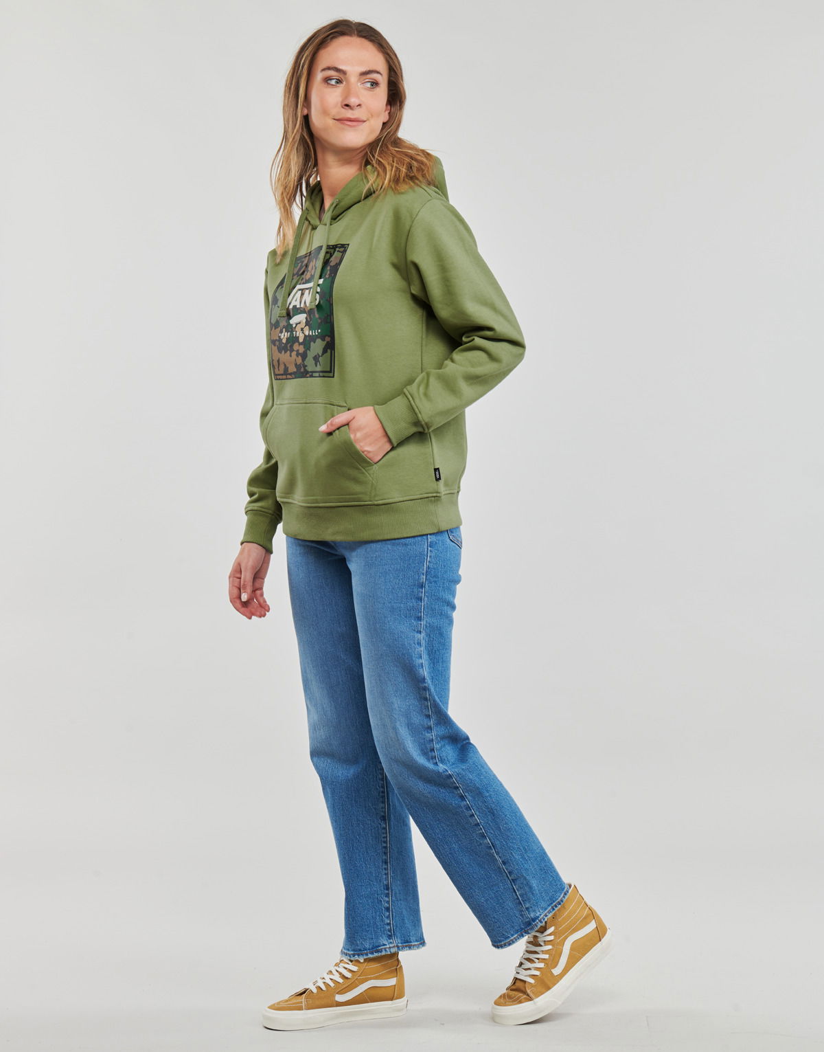 Mikina Vans PARKSFEILD BOX BFF HOODIE Zelené | VN000A67ZBF, 1