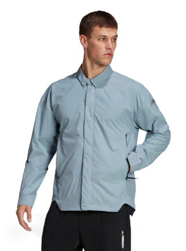 Bunda adidas Performance Terrex CT MYSHELTER WIND.RDY Overshirt Tyrkysová | H65696