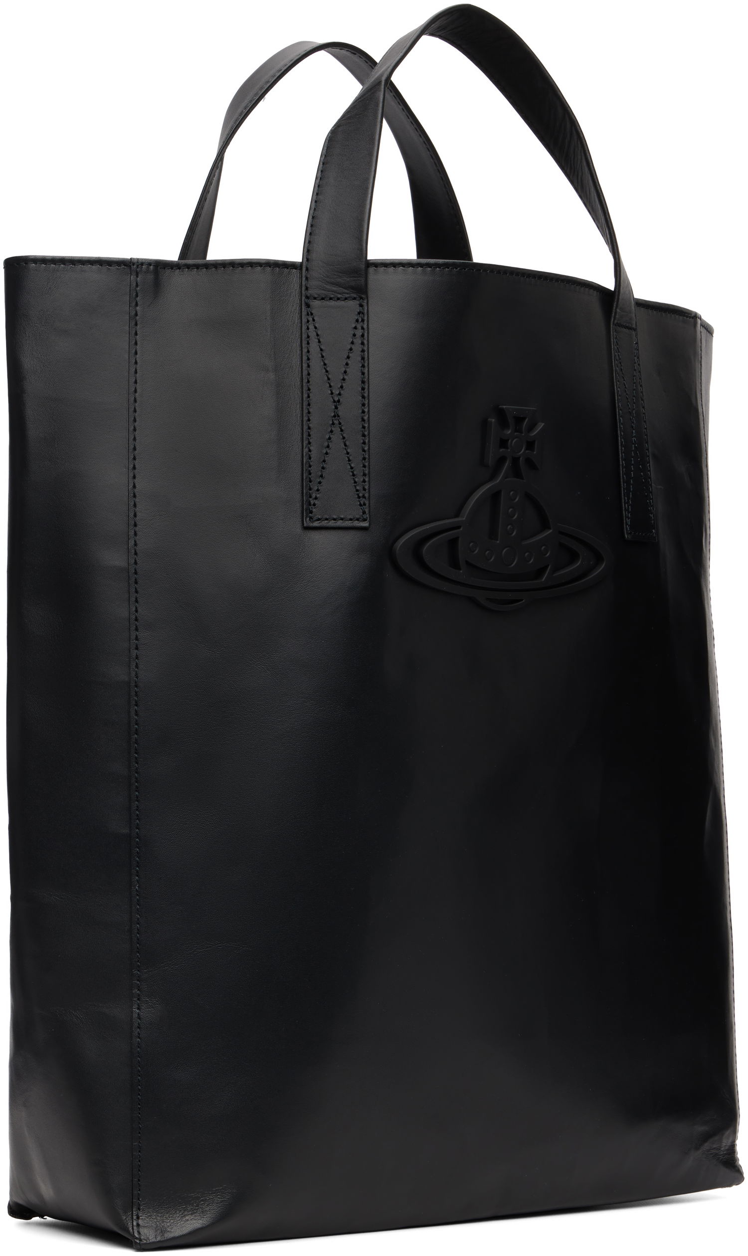 Tote bag Vivienne Westwood Vivienne Westwood Sarah Medium Leather Tote Čierna | 4D02000BU-L00AN-, 1