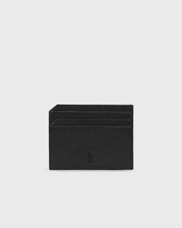 Peňaženka Polo by Ralph Lauren Polo Ralph Lauren Leather Card Case Čierna | 405963226001, 1
