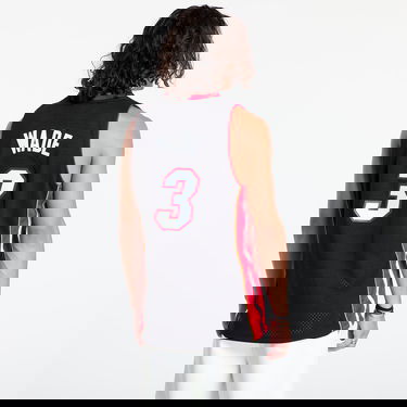 Dres Mitchell & Ness NBA SWINGMAN JERSEY MIAMI HEAT 2012-13 DWYANE WADE #3 Čierna | SMJY6132-MHE12DWABLCK, 3