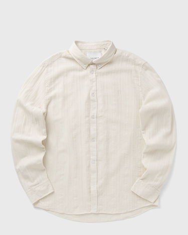 Košeľa Les Deux Konrad Stripe Textured Button-Down Shirt Biela | 1000067-215, 2