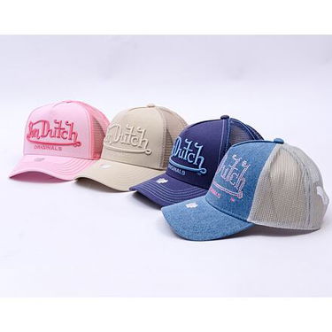 Šiltovka Von Dutch Von Dutch Trucker Fargo Denim Cap Modrá | VD-7030842, 3