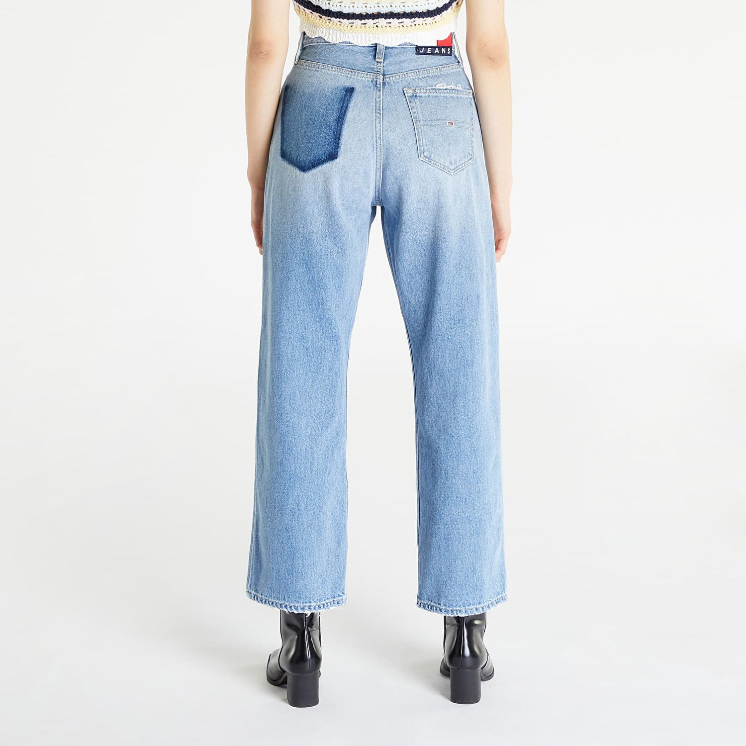 Džínsy Tommy Hilfiger Betsy Mid Rise Loose Jeans Modrá | DW0DW15522 1AB, 0