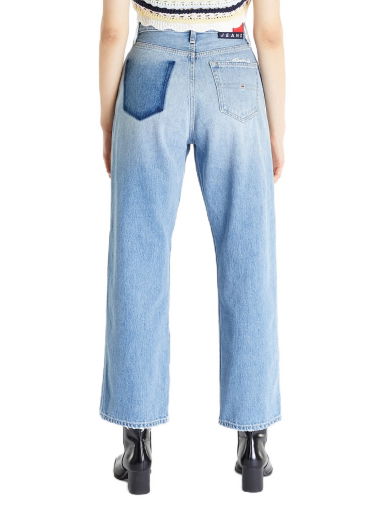 Džínsy Tommy Hilfiger Betsy Mid Rise Loose Jeans Modrá | DW0DW15522 1AB