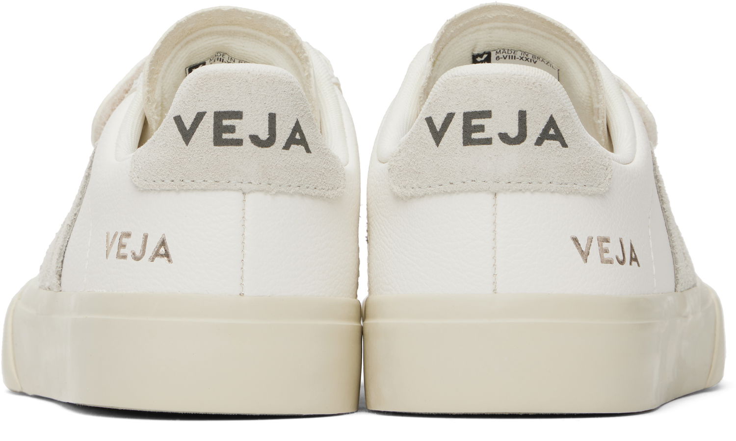 Tenisky a topánky Veja Recife Velcro Sneaker Extra White/Natural Hnedá | RC0502919B, 1