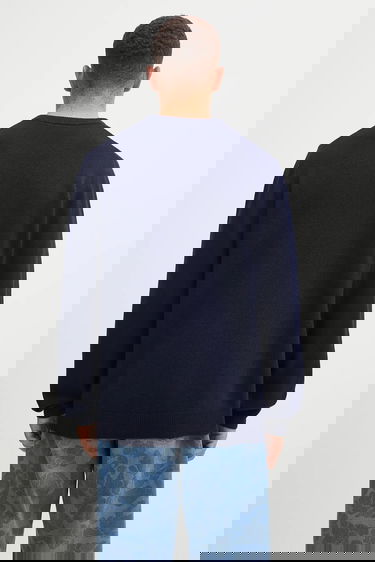 Sveter Carhartt WIP Alten Sweater with Wool Blend Navy | I033917.J0XX, 2