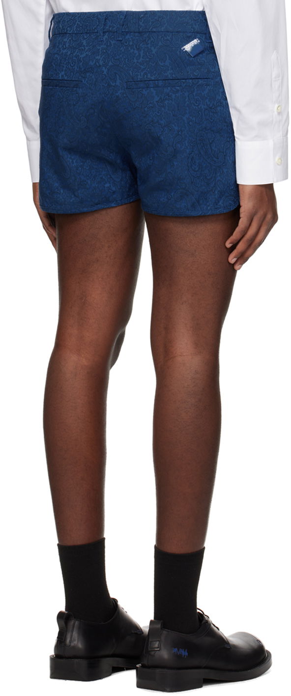 Floral Print Tailored Shorts