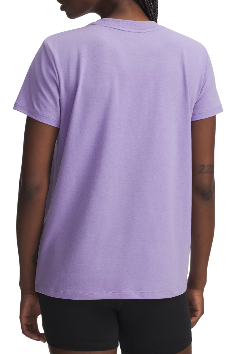 Tričko Under Armour Rival Core Short Sleeve T-Shirt Fialová | 1383648-538, 1