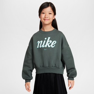 Mikina Nike Sportswear Club Fleece Crewneck Sweatshirt Zelené | FZ5566-339, 1