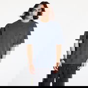 Waffle Woven Label Tee Black