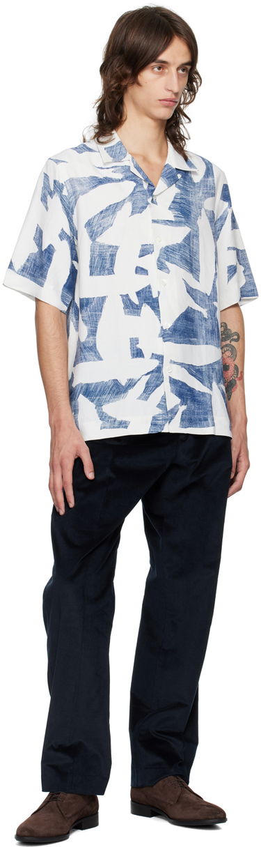 Košeľa Paul Smith Paul Smith Abstract Print Shirt Biela | M1R-905U-N02392-40, 3