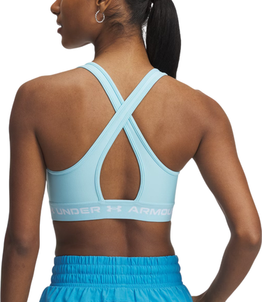 Podprsenka Under Armour Crossback Mid Sports Bra Modrá | 1361034-494, 2