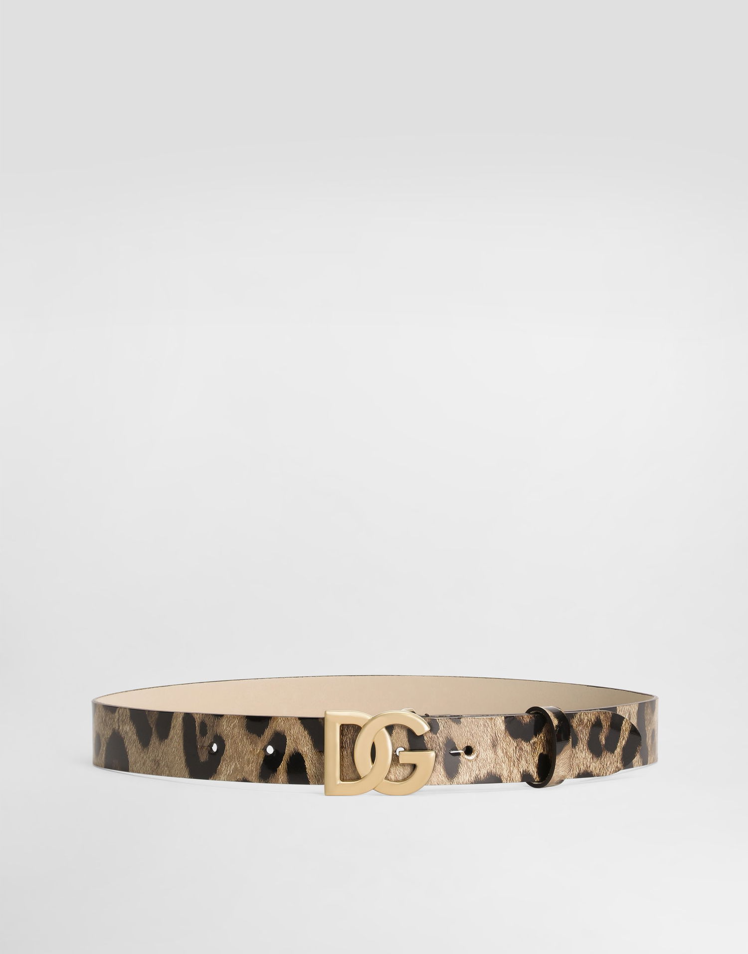 Opasok Dolce & Gabbana Dolce & Gabbana Animal Print Polished Calfskin Belt Rôznofarebný | EE0068AM568HA93M, 0