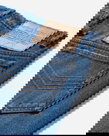 Sukňa Jean Paul Gaultier Buttoned Denim Maxi Skirt Modrá | 25-34-F-JU151-D013 57, 3