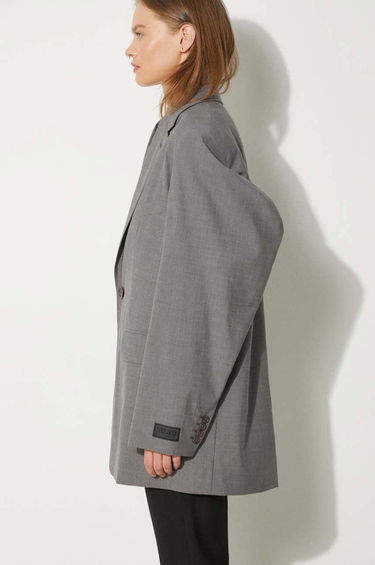 Bunda KENZO Oversize Blazer Šedá | FE62VE2469RB.97, 0