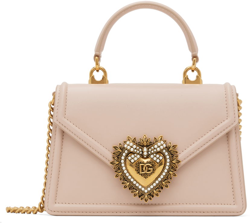 Kabelka Dolce & Gabbana Pink Small Devotion Bag Ružová | BB6711 AV893