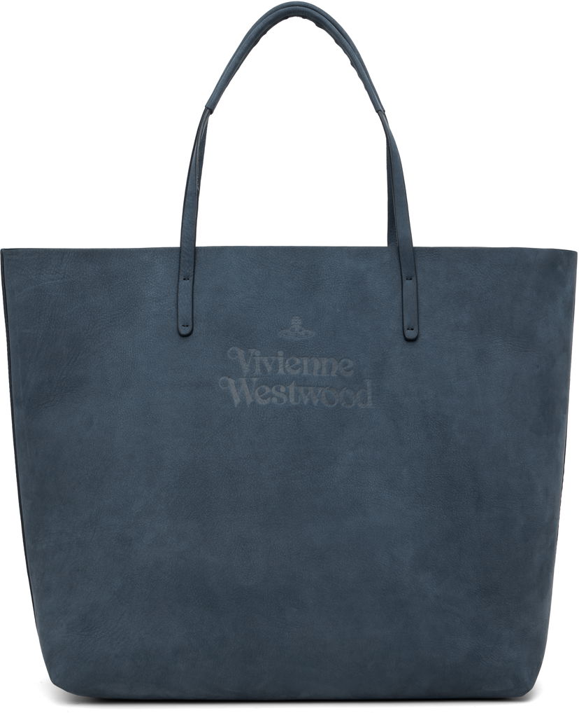Tote bag Vivienne Westwood Vivienne Westwood Studio Shopper Tote Navy | 4205007OU-L00CC-
