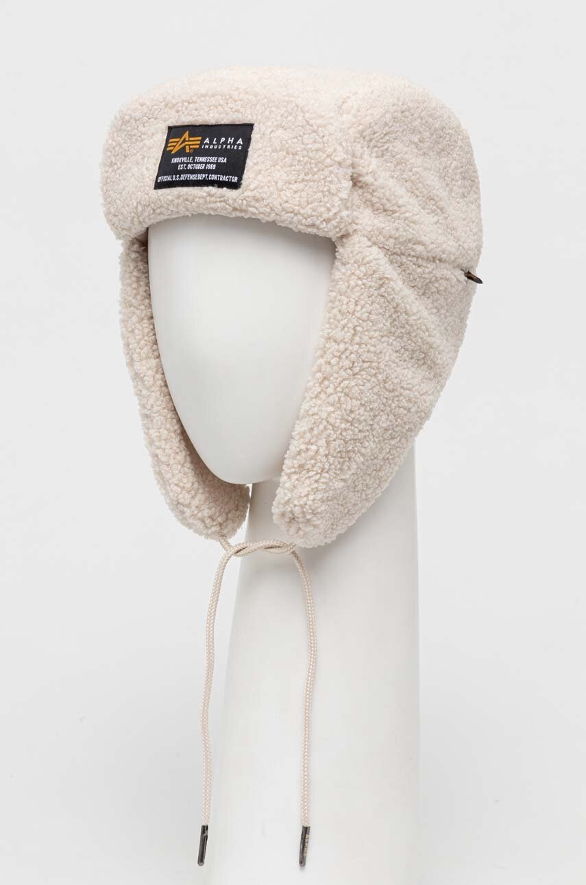 Klobúk Alpha Industries Alpha Industries Sherpa Trapper Hat Béžová | 108903.16, 1