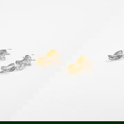 Lily Floral Stone Stud Earrings