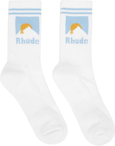 Ponožky Rhude Rhude Moonlight Socks Biela | RHSS25SO02227, 0