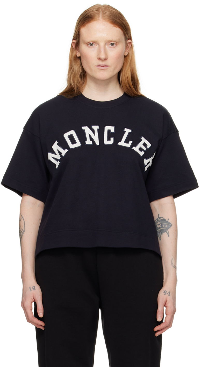 Tričko Moncler Maglia T-Shirt Navy | J10938C0001889AJ0, 0