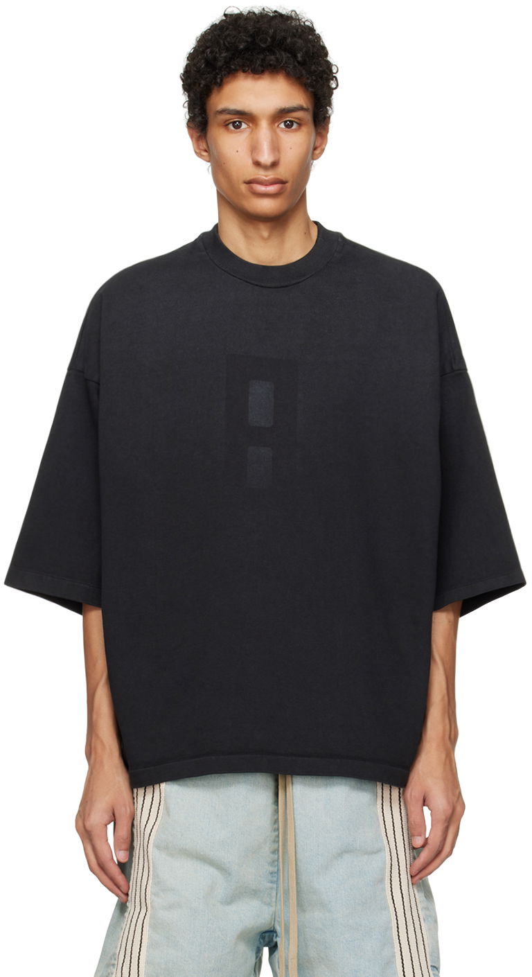 Tričko Fear of God Black Airbrush 8 T-Shirt Čierna | FG850-070JER, 0