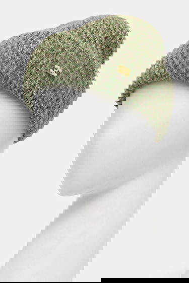 Kulicha GANNI Ribbed Melange Brushed Mohair Beanie Rôznofarebný | A7097, 1