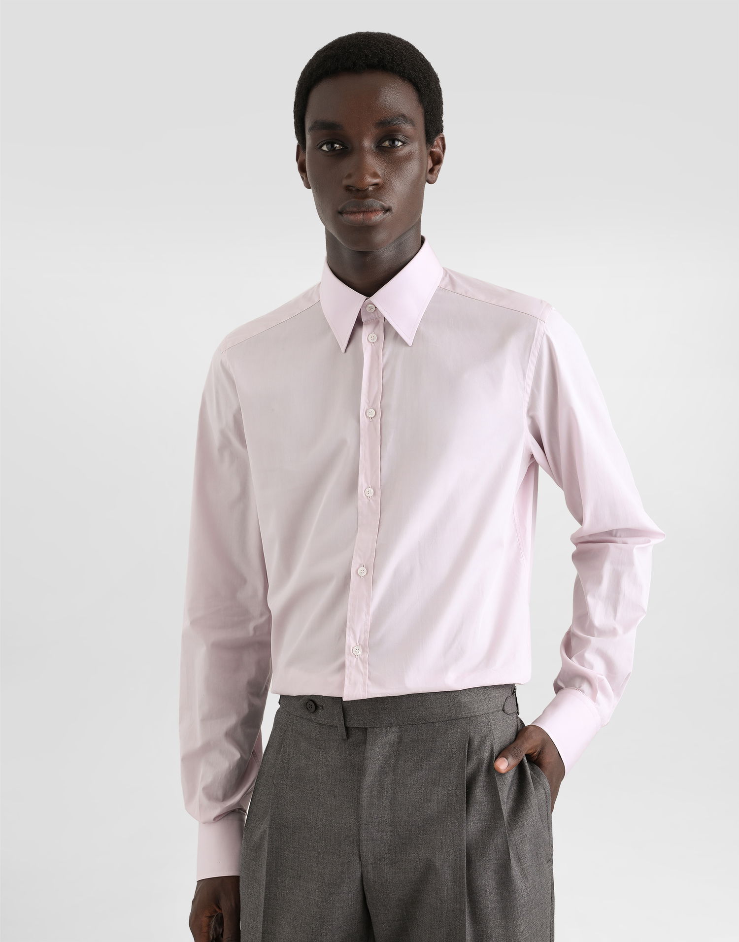 Košeľa Dolce & Gabbana Poplin Martini Cotton Shirt Ružová | G5ML1TFU5K9F0320, 1