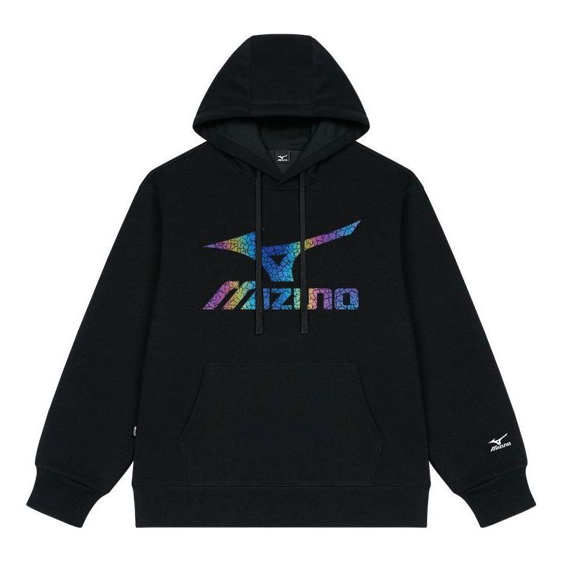 Mikina Mizuno Mizuno Graphic Hoodie Čierna | A2CA2A40