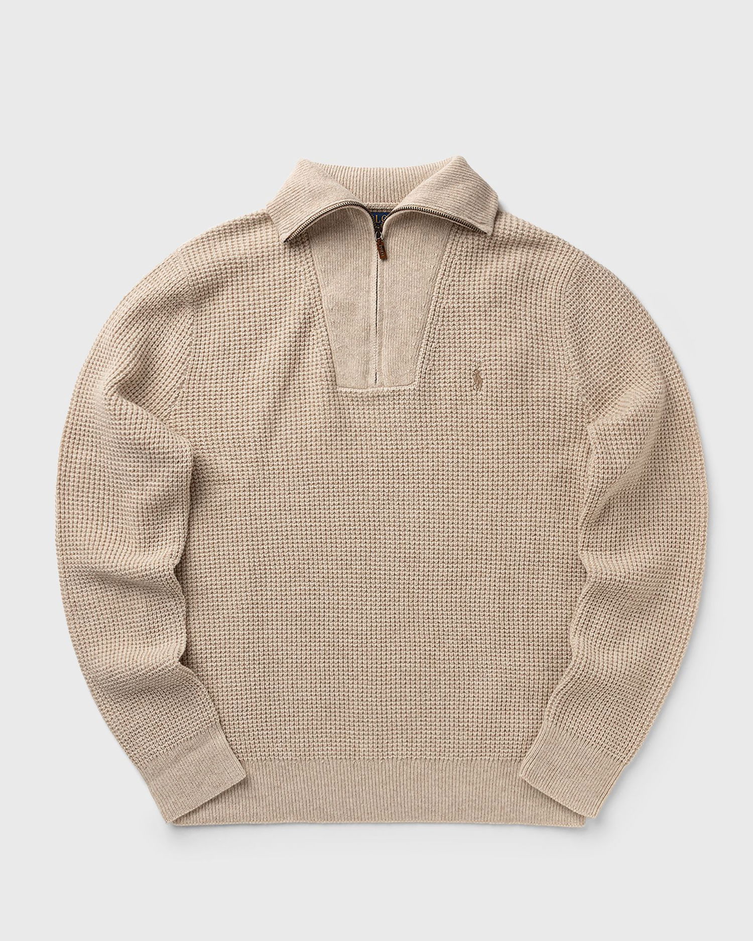 Sveter Polo by Ralph Lauren Long Sleeve Waffle Knit Pullover Béžová | 710941101004, 1