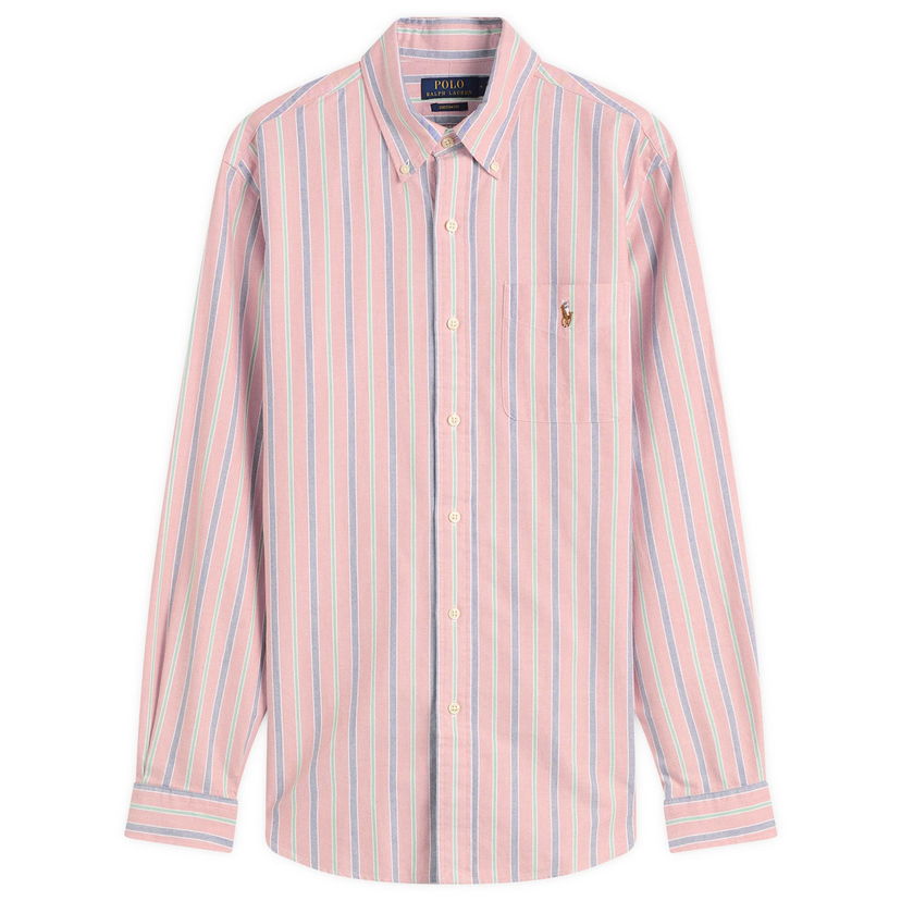 Košeľa Polo by Ralph Lauren Button Down Stripe Oxford Shirt Rôznofarebný | 710P00630004-ORA