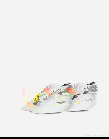 Tenisky a topánky Dolce & Gabbana Portofino Printed Calfskin First Steps Biela | DN0143AC374HV5AN, 1
